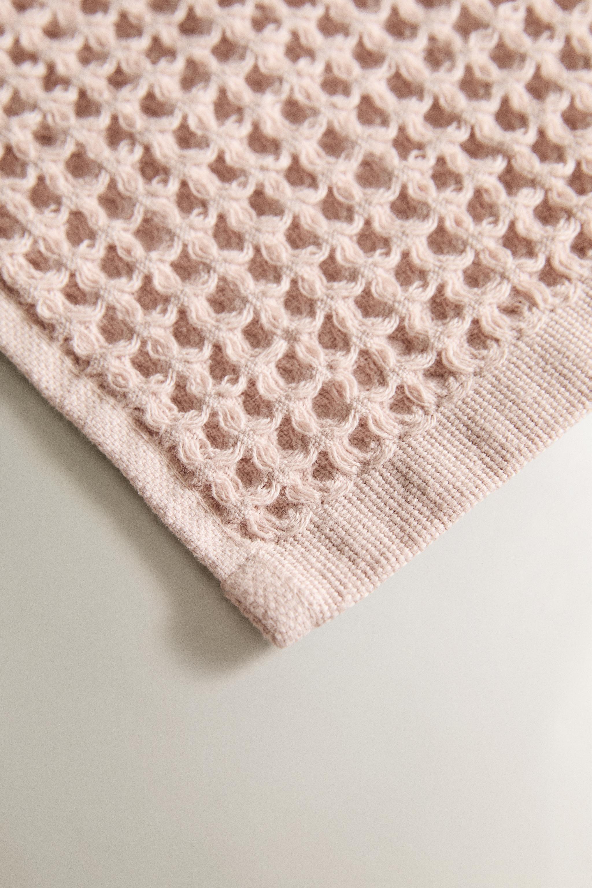 WAFFLE COTTON HAND TOWEL (PACK OF 3)